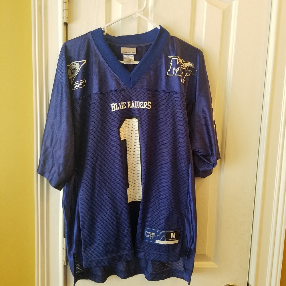 MTSU blue Raiders jersey Reebok